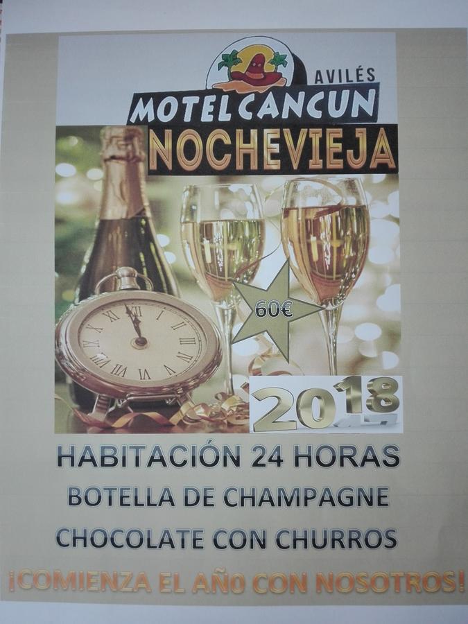 Motel Cancun Aviles Iboya ภายนอก รูปภาพ